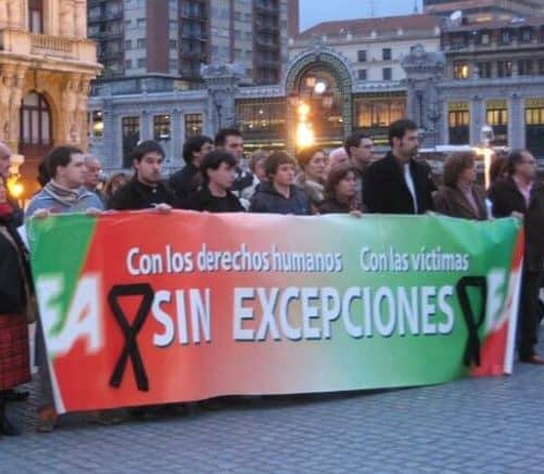 Eusko Alkartasuna con las víctimas, sin excepciones